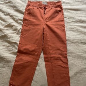 Everlane Cargo Work Pants (Clay)